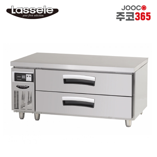 주코365(JOOCO) 라셀르 LCBD-1224RG 낮은서랍형 테이블 2단2서랍 올냉장 192L