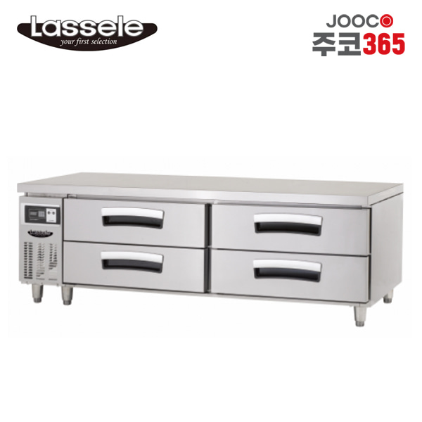 주코365(JOOCO) 라셀르 LCBD-1844RG 낮은서랍형 테이블 2단4서랍 올냉장 326L