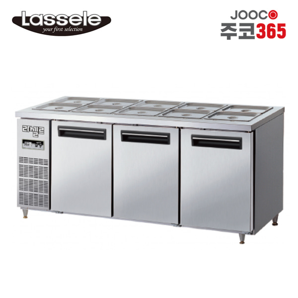 주코365(JOOCO) 라셀르 LMBD-1830R 메탈 테이블형 올냉장 522L