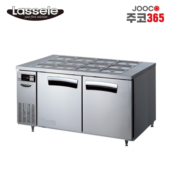 주코365(JOOCO) 라셀르 LTB-1524R 반찬테이블 올냉장 412L