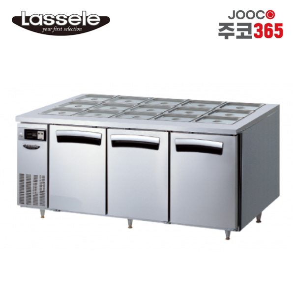 주코365(JOOCO) 라셀르 LTB-1834R 반찬테이블 올냉장 512L